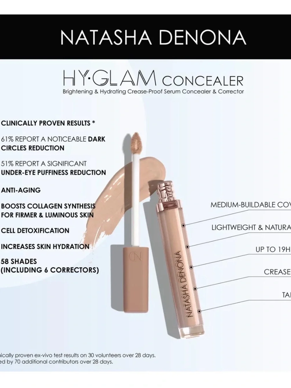 Natasha Denona HY-GLAM Concealer shade Y2